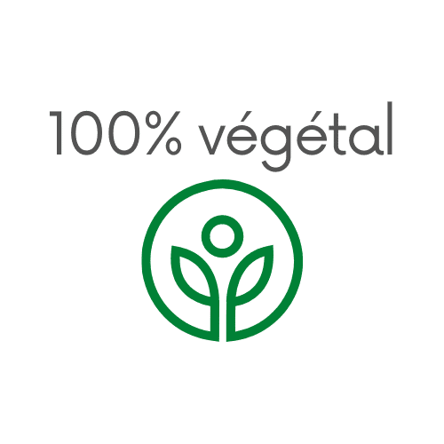 Logo 100% végétal