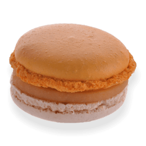 Macaron Abricot Amande Nuances Gourmandes