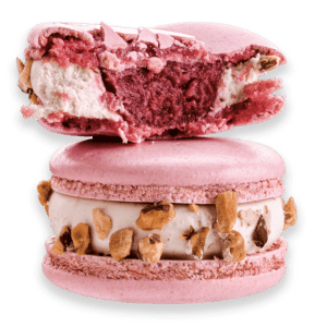 Macaron dessert 100% Fraise Nuances Gourmandes