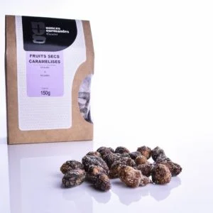 Fruits secs caramélisés Amandes et Noisettes Gourmandises Nuances Gourmandes
