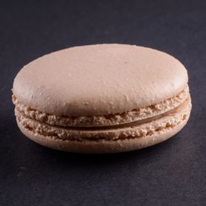 Macaron goûter 7,5cm Vanille Nuances Gourmandes