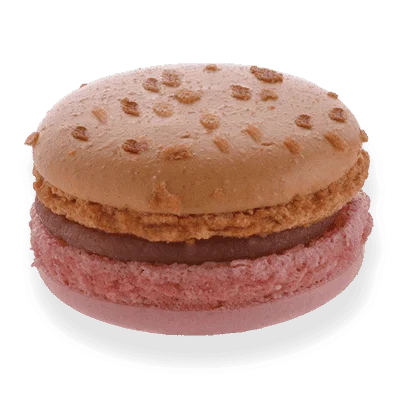 Macaron Tarte aux fraises Nuances Gourmandes