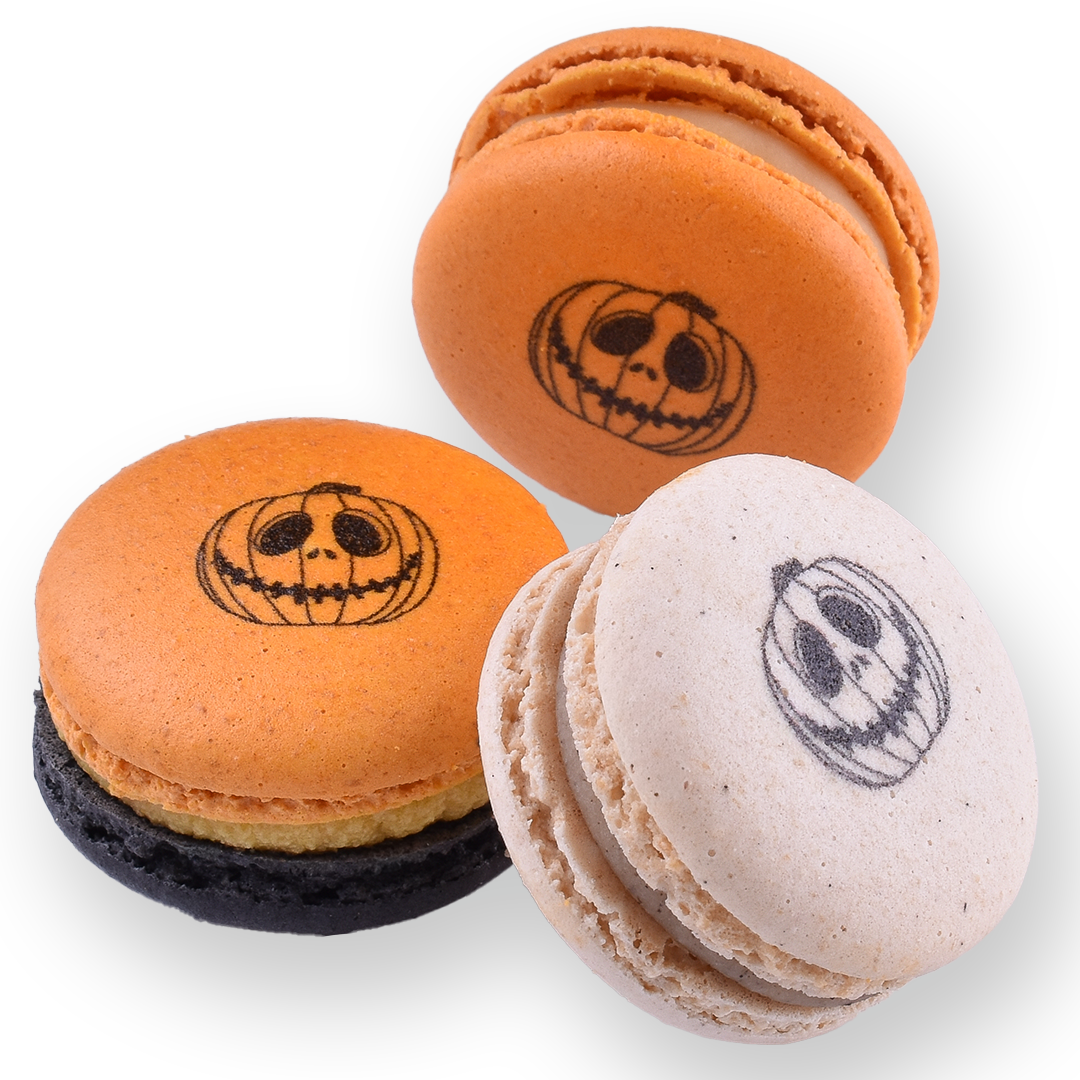 Citrouille - Macarons Citrouille - Macarons Nuances Gourmandes