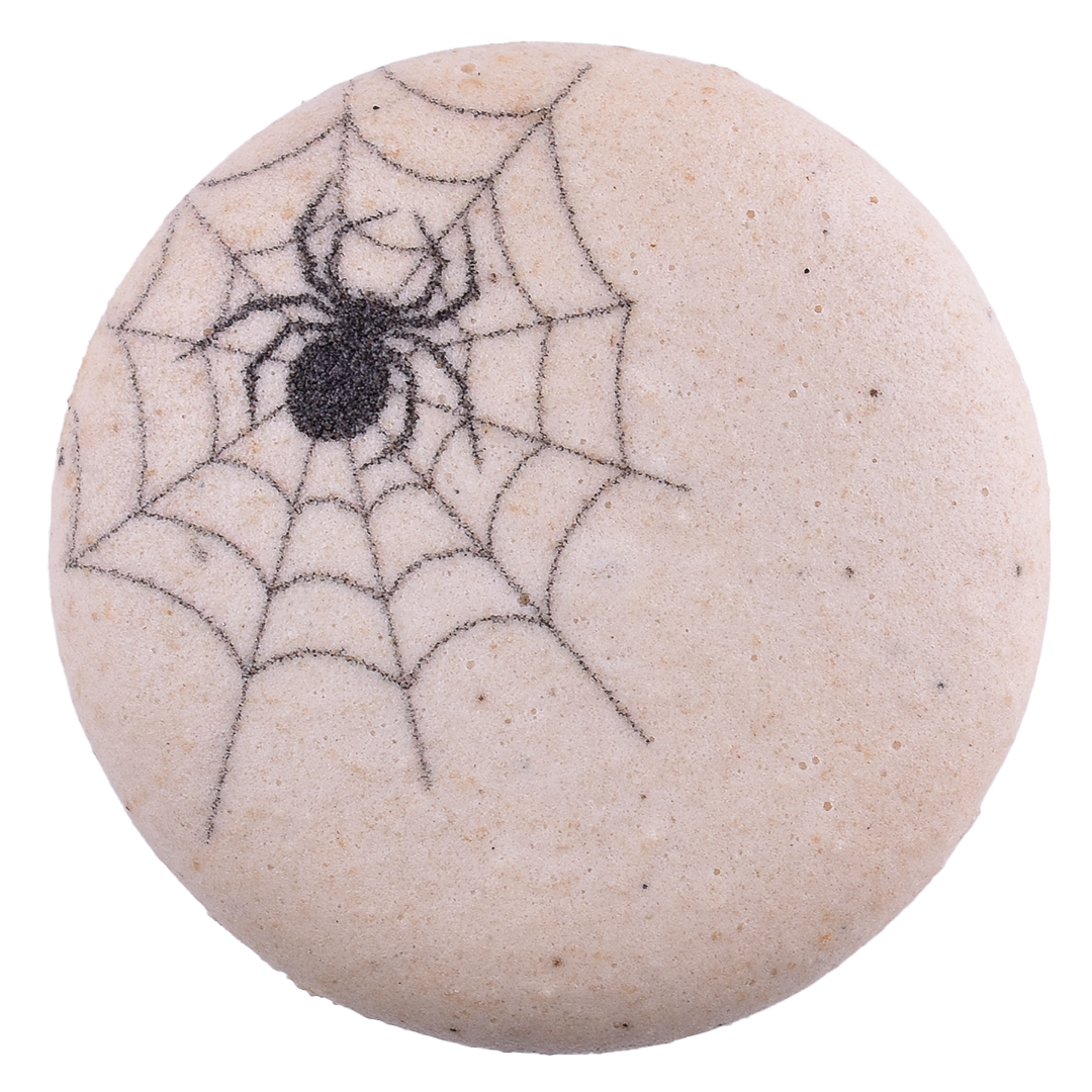 Toile d'araignée - Macaron vanille