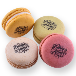 Bonne année - Macarons Nuances Gourmandes