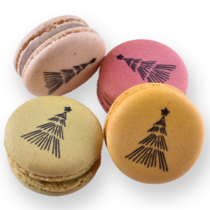 Sapin - Macarons Nuances Gourmandes